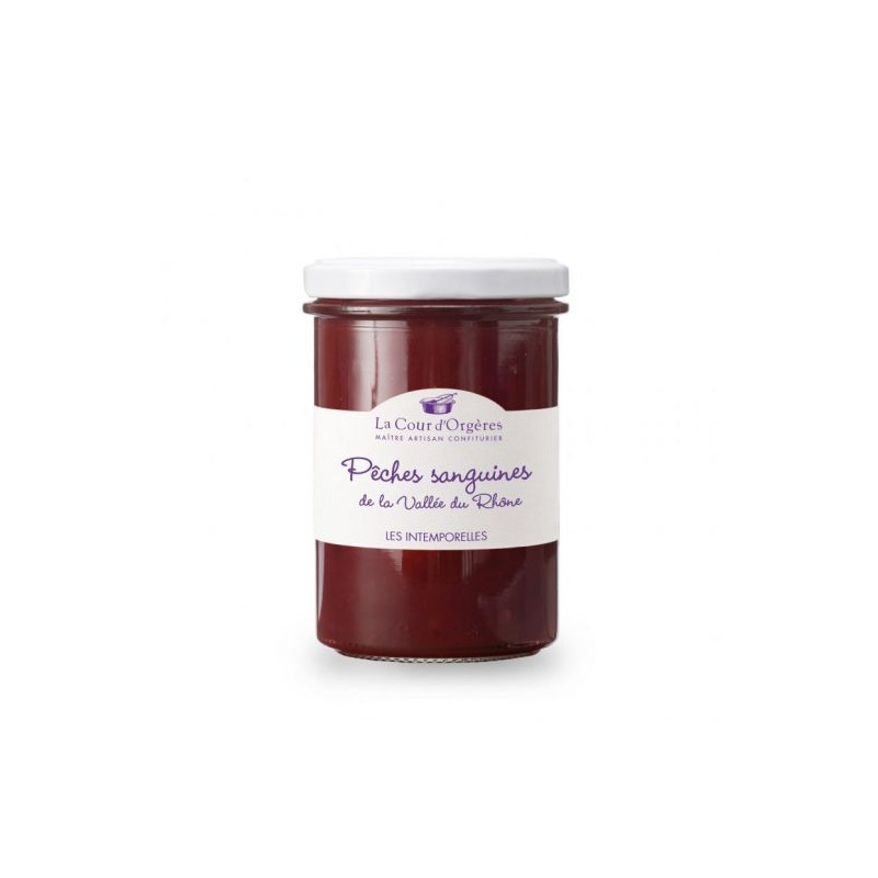 Confiture de pêches sanguines - 250G