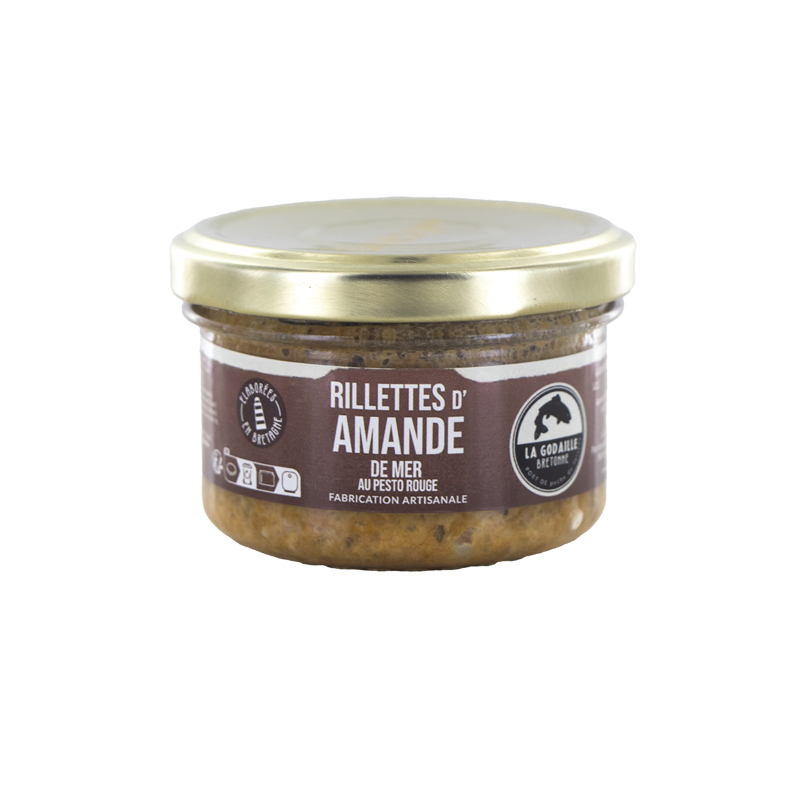 Rillettes amande de mer au pesto - 90G