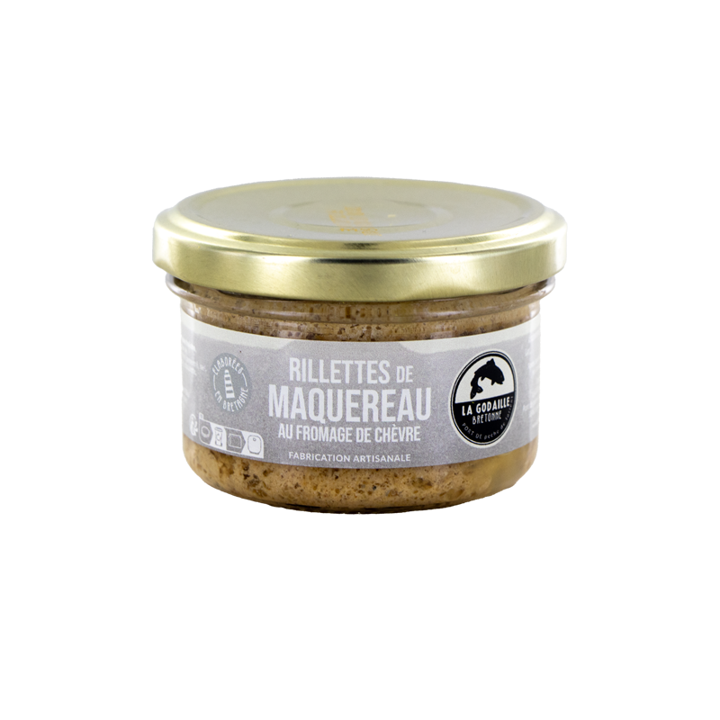 Rillettes de maquereau au fromage de chèvre - 90G