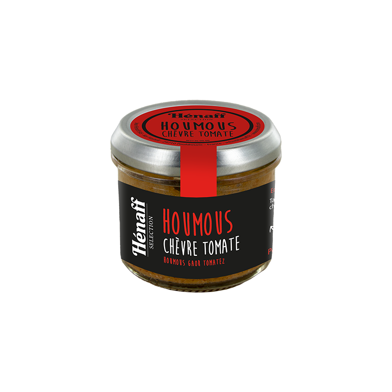 Tartinable houmous chèvre tomate Hénaff Sélection 90g